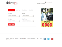 Tablet Screenshot of driverg.com